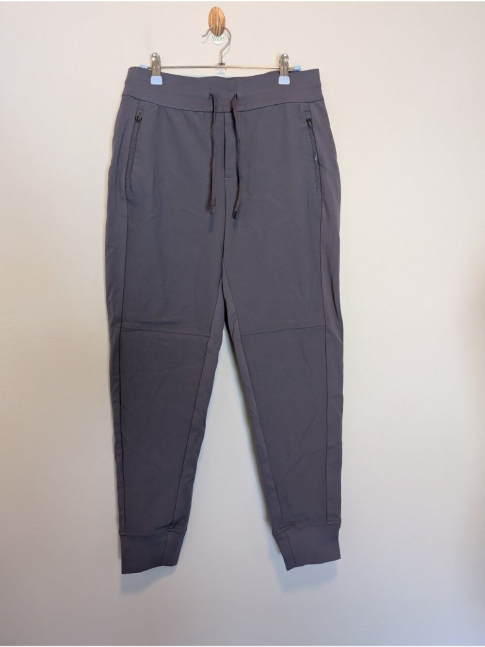 Athleta Jogger Pants With Drawstring Waist Zippered Pockets Size 6